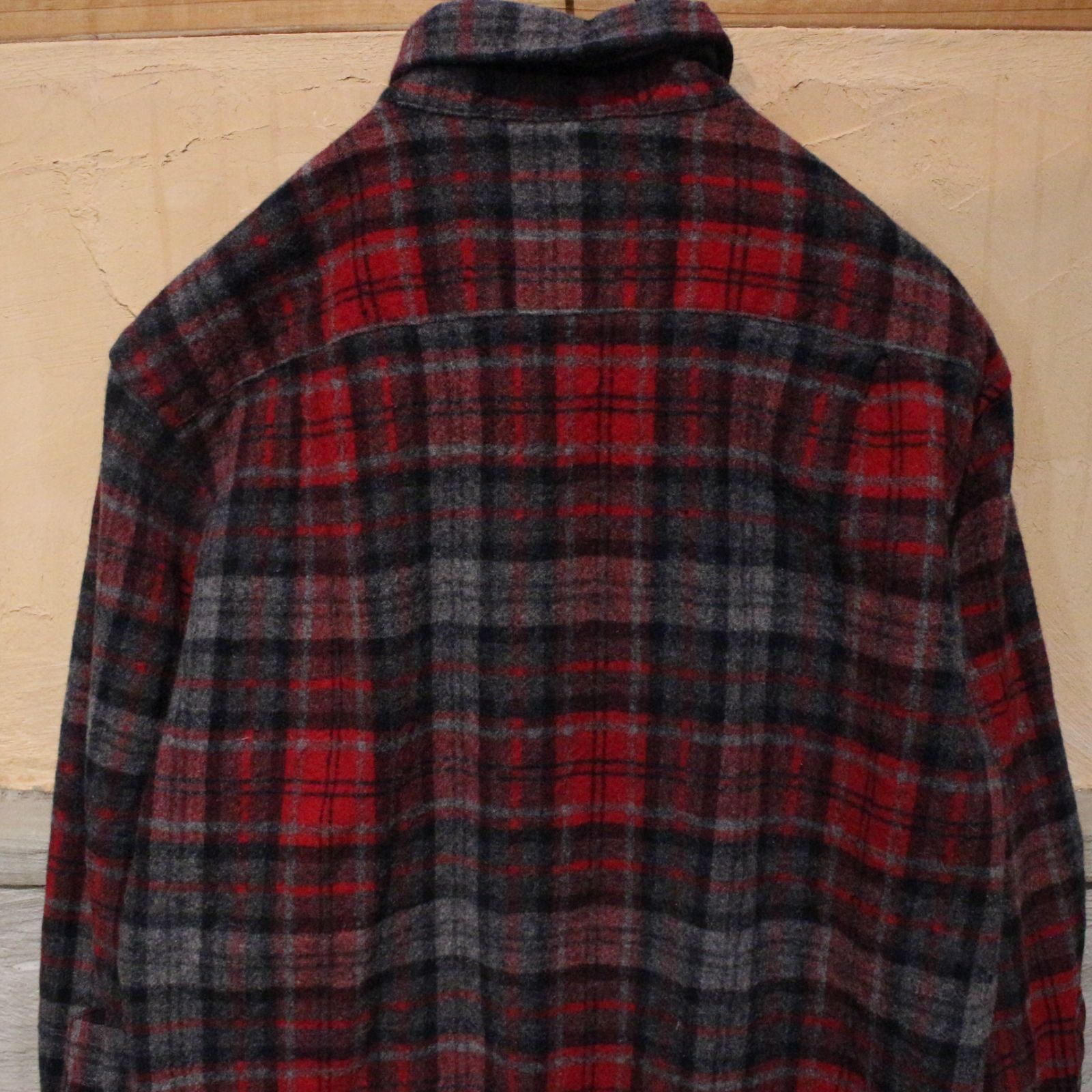 Pendleton ウール チェック柄ネルシャツ M PENDLETON◇ペンドルトン/ネルシャツ/L/ウール/グリーン