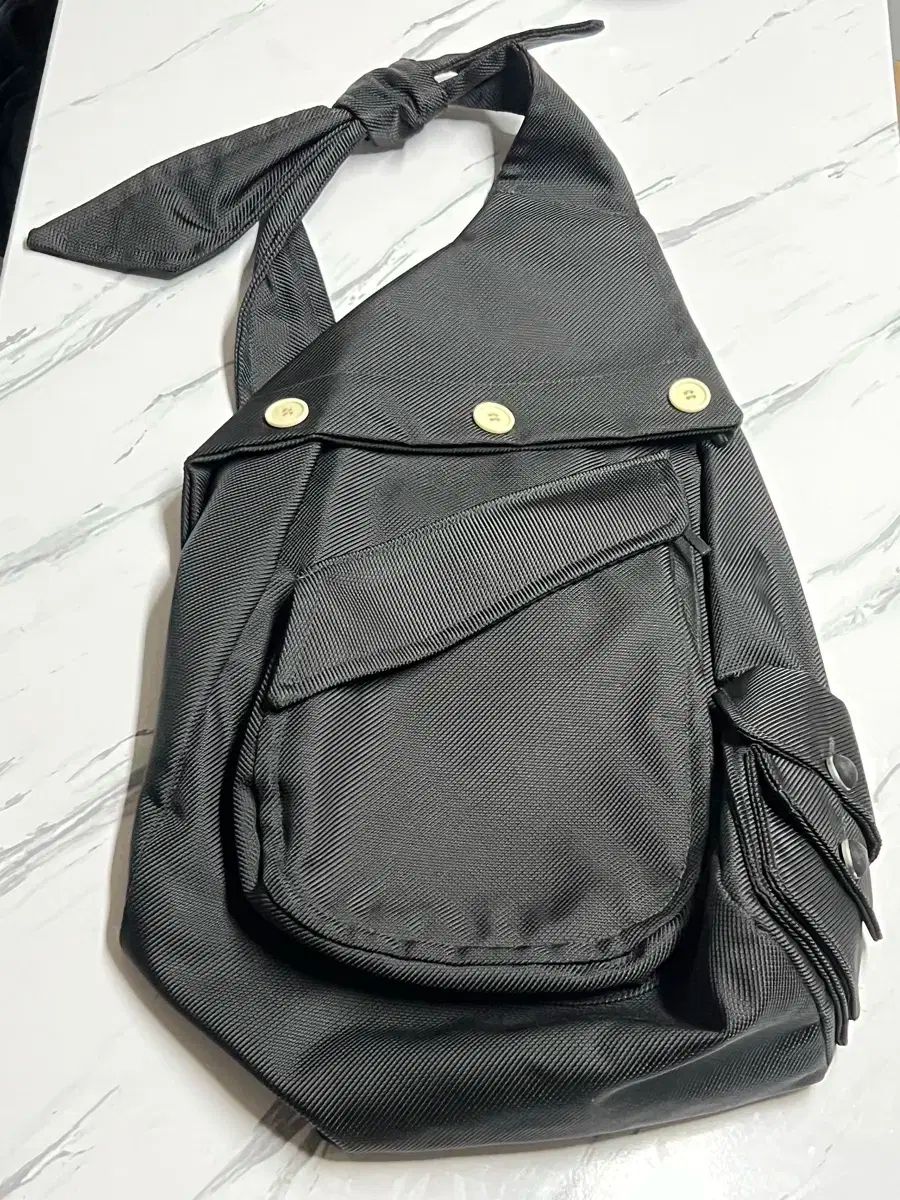 RAF SIMONS ラフ シモンズ EASTPAK イーストパック ボタン スリングバック ブラック