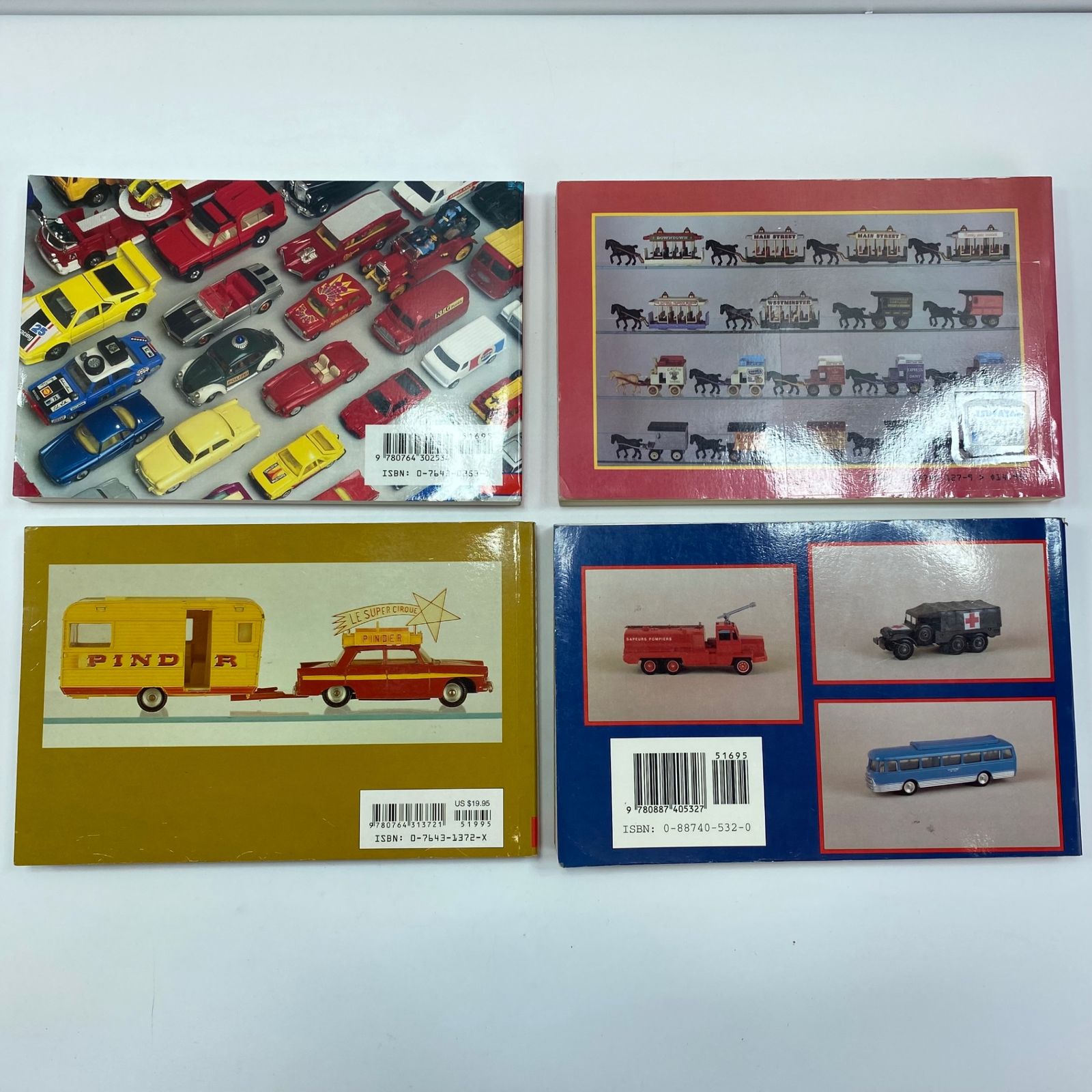 海外ミニカー本 DINKY Solido Matchbox Corgi4冊まとめ