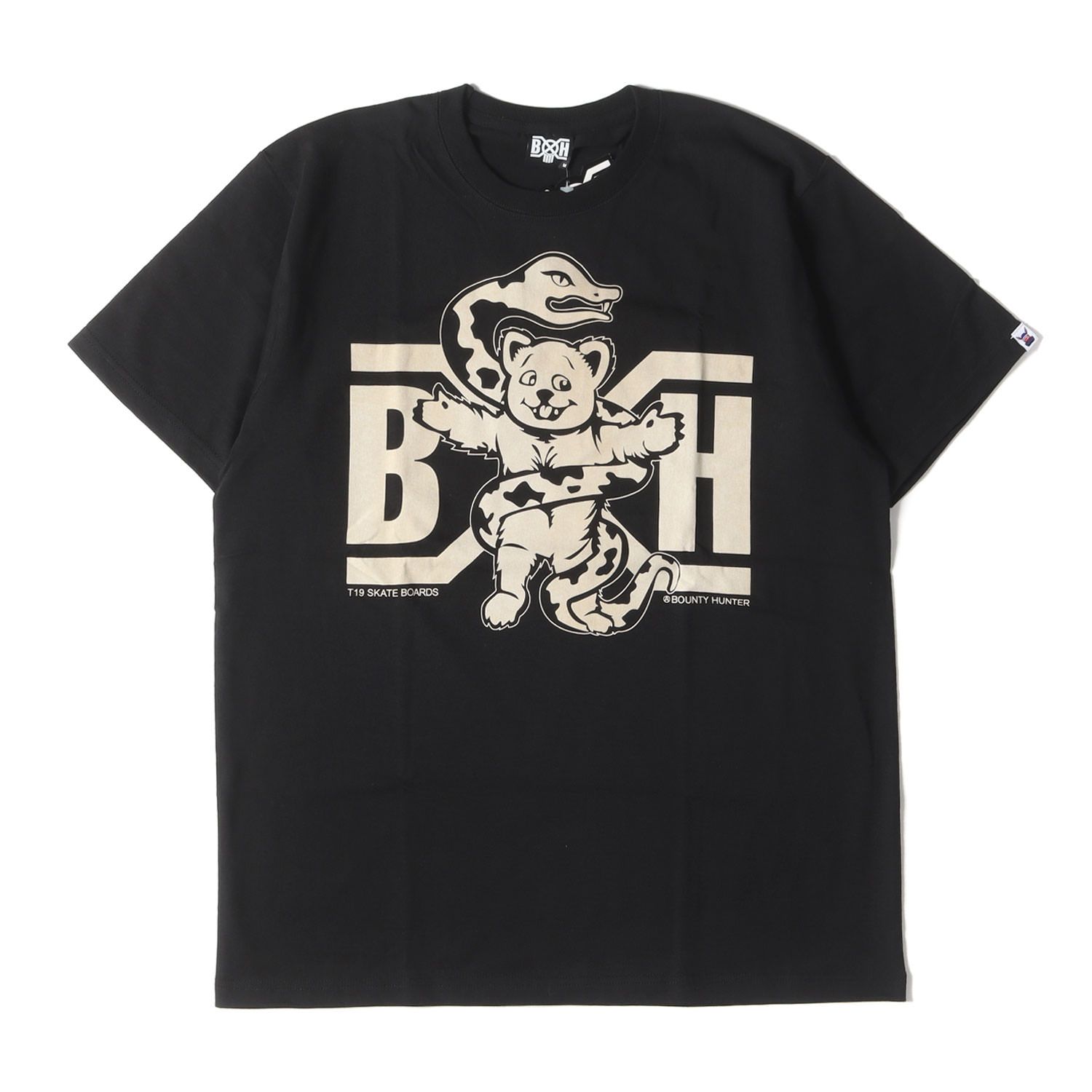 Bounty Hunter BXHロゴ ポロシャツ サイズL ブラック 新品】BOUNTY HUNTER バウンティーハンター Tシャツ サイズ:M