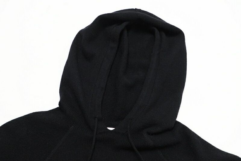 CELINE - CELINE セリーヌ パーカー サイズS エディ期 カシミヤ ニット フーディ ブラック イタリア製 ブランド古着【中古】20230928/GO2546 SALE】CELINE セリーヌ パーカー サイズS エディ期 カシミヤ