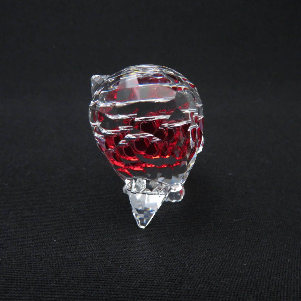 SWAROVSKI - 美品 SWAROVSKI スワロフスキー フクロウ Hoot I&#39;m in Love 5270271 フィギュリン 1点 置物 インテリア ST436 美品 SWAROVSKI スワロフスキー フクロウ Hoot I'm in Love