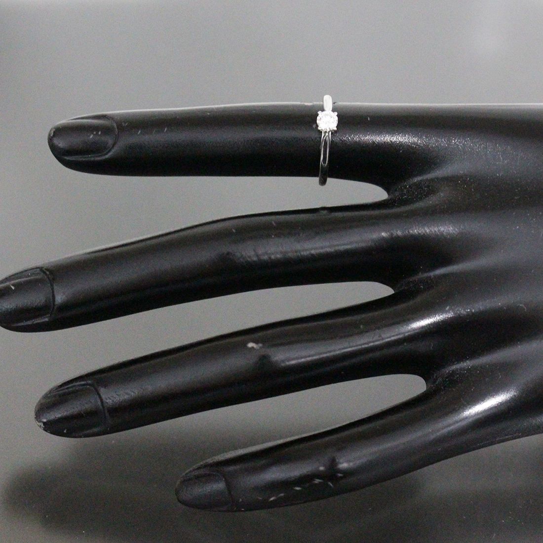 カルティエ ソリテール リング ダイヤ 7号 PT950 E1754 - メルカリ 