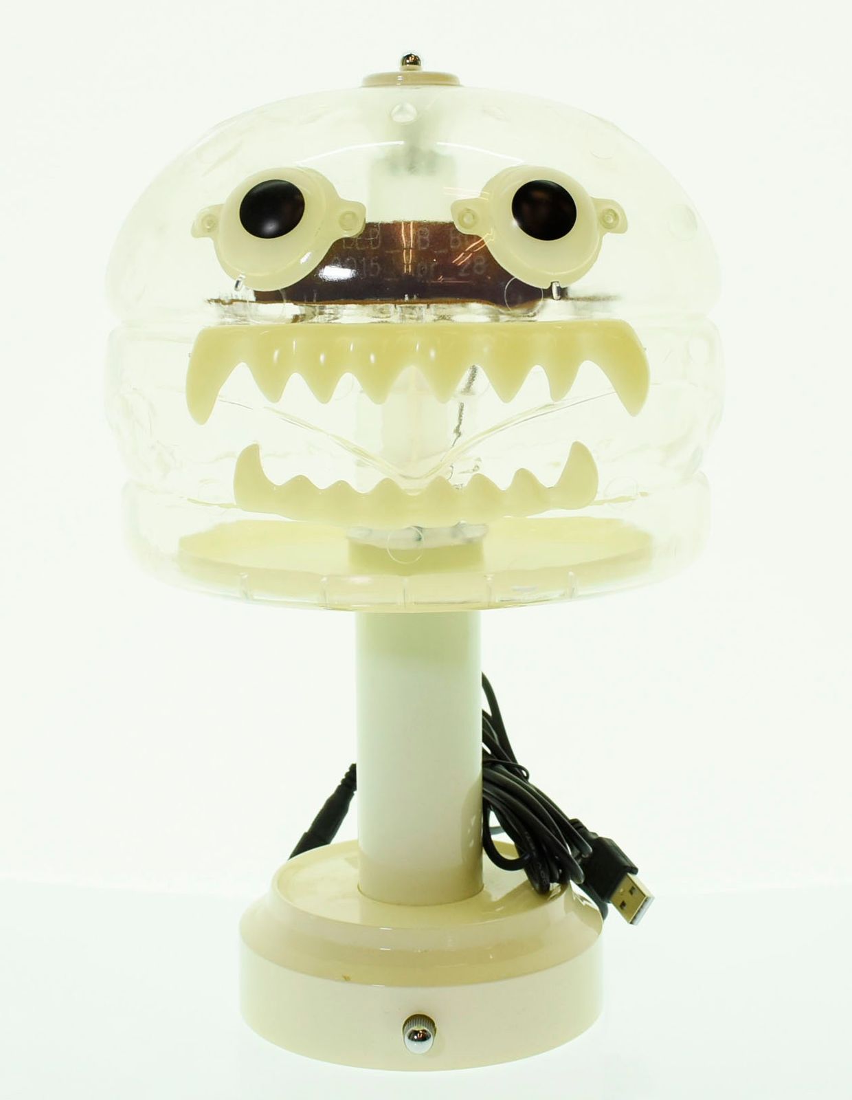 MEDICOM TOY - UNDERCOVER HAMBURGER LAMP CLEAR ハンバーガー Undercover x Medicom Hamburger Lamp - US