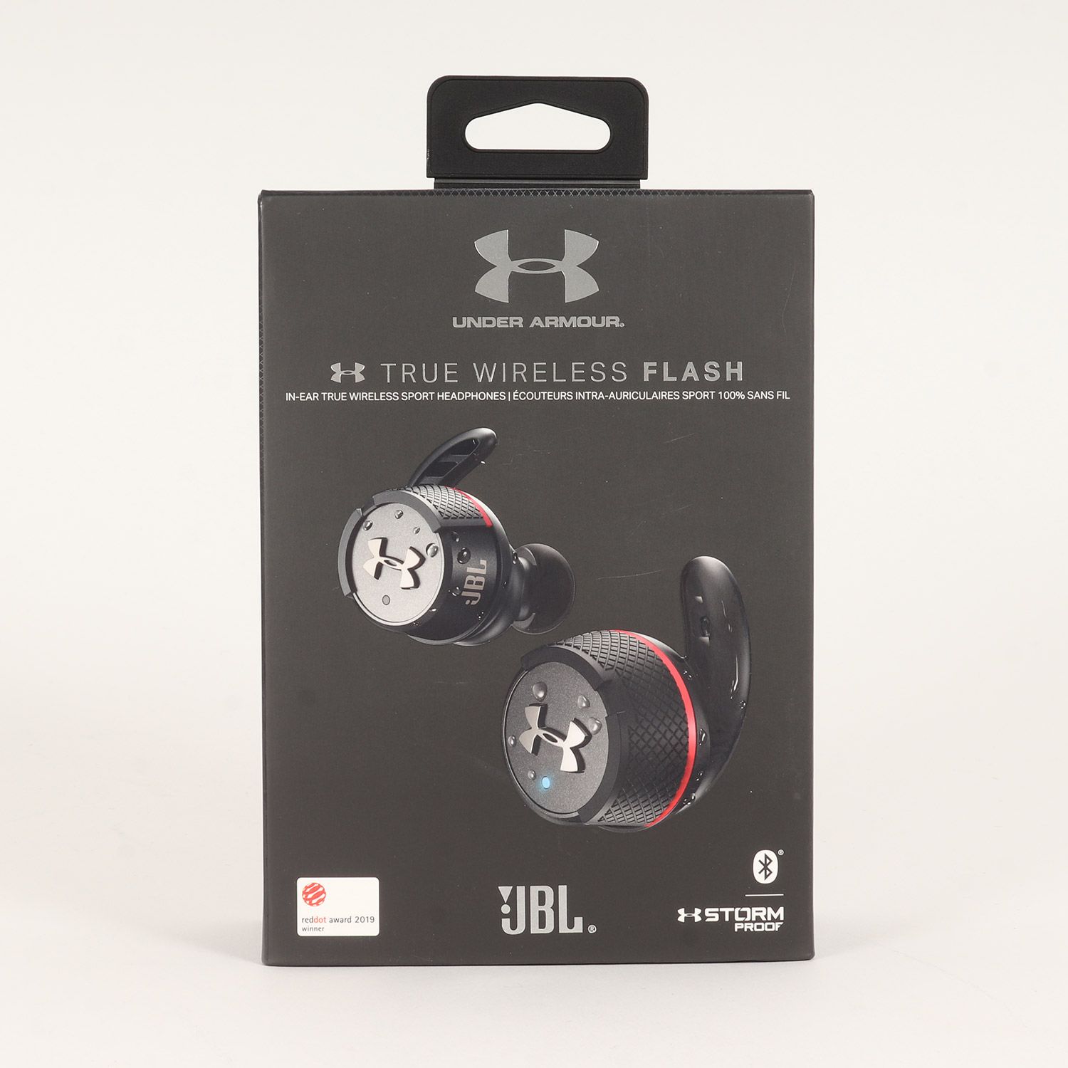 美品】UNDER ARMOUR TRUE JBL WIRELESS FLASH 完全ワイヤレスイヤホン Bluetooth対応 アンダーアーマー  ブラック 黒 - メルカリ