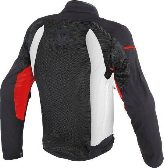 Dainese / ダイネーゼ AIR FRAME D1 TEX ジャケット ブラック/ホワイト