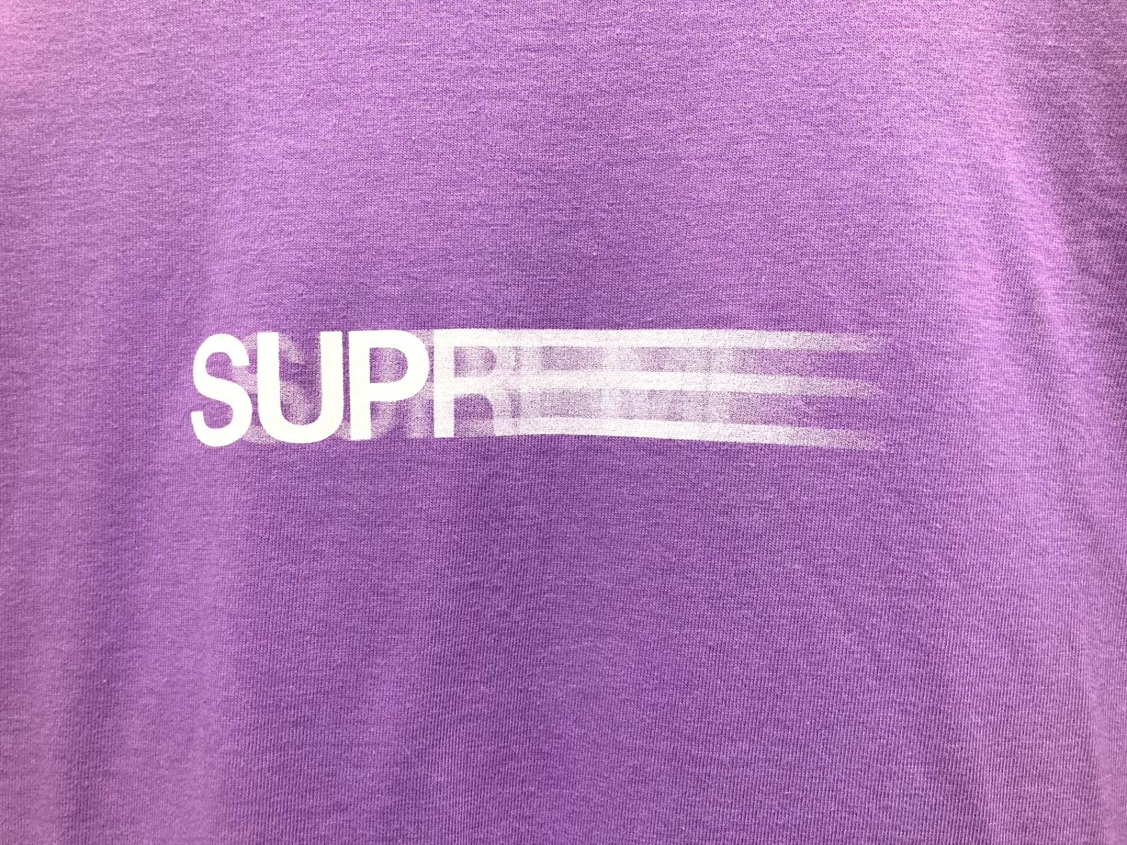Supreme (シュプリーム) 2022SS Motion Logo Tee モーションロゴ Tシャツ L 紫 パープル メンズ/027 - メルカリ