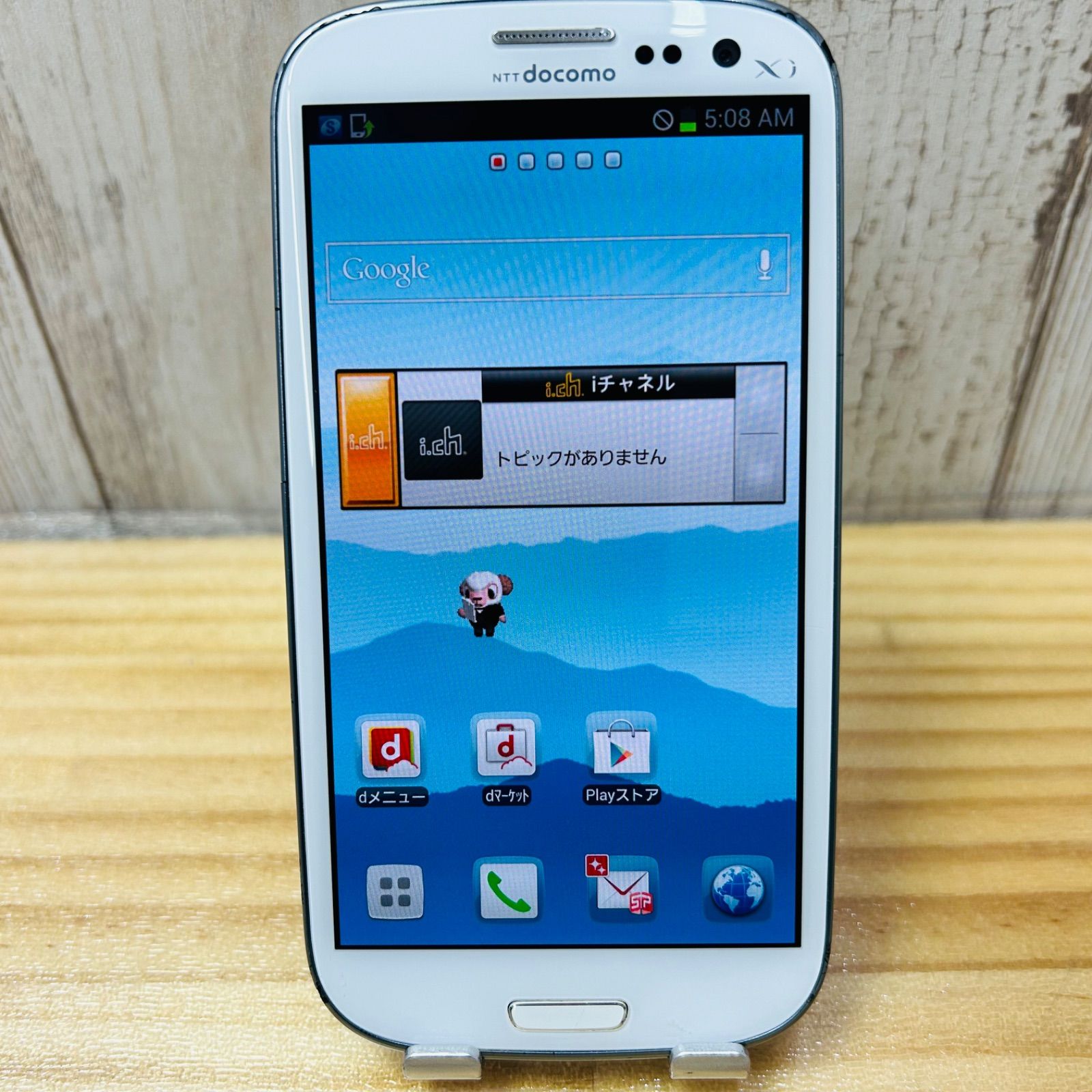 即落/即発!!美中古品 SC-01F Galaxy Note 3 ホワイト 未使用 初期