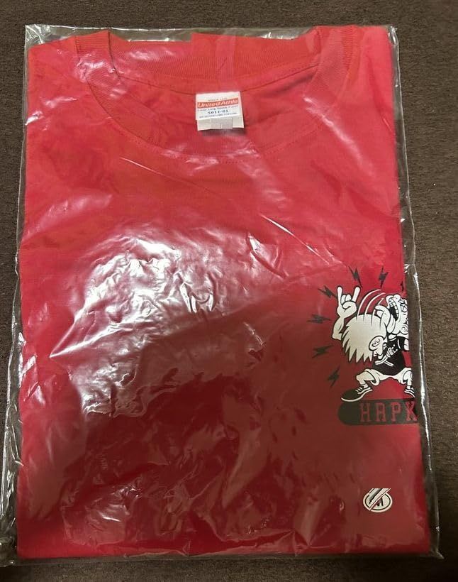 マキシマム ザ ホルモン ヘドバンボーイ ロングTシャツ(赤) L