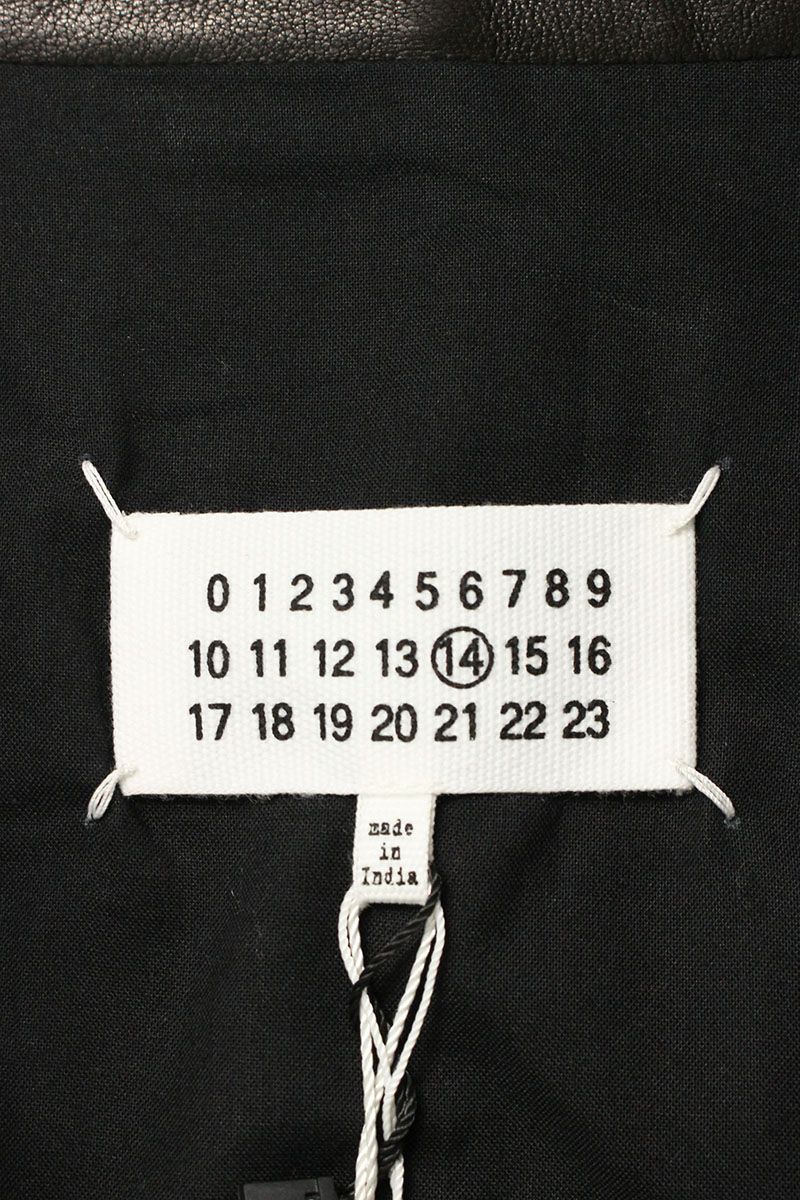 値下げレア！Margielaマルジェラデニムライダース本人期　2000年代初頭M Maison Margiela 5ジップライダース デニムスタイル -FASCINATE