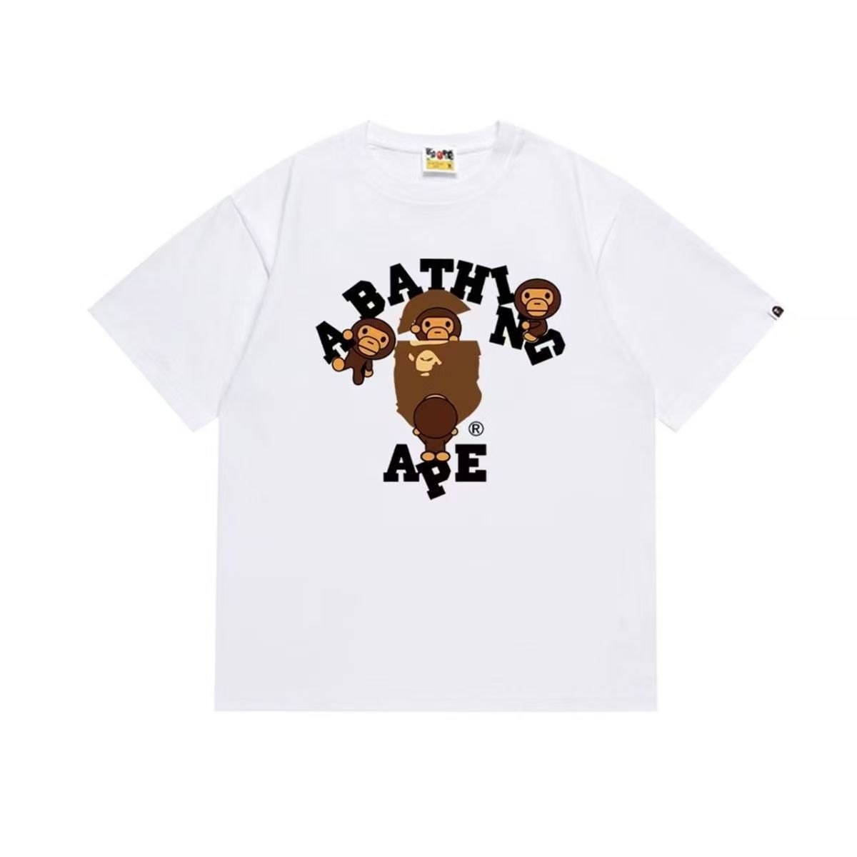 新品未使用】A BATHING APE BAPE SS24 レタープリント Tシャツ