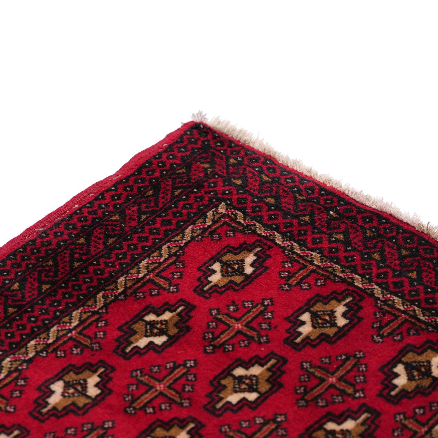 トルバトヘイダリエ 1960年代 2800×650mm セミアンティーク ダイヤモンドモチーフ 手織り - carpet-アンティークペルシャ絨毯 ヴィンテージラグ専門店 MARWIL-DEMENAGEMENTS_CH