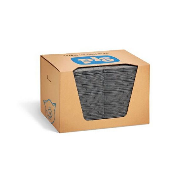 ヘビーウェイト吸収マット 幅38cm x 長さ51cm オイル 液体吸着マット MAT240 PIG ピグ