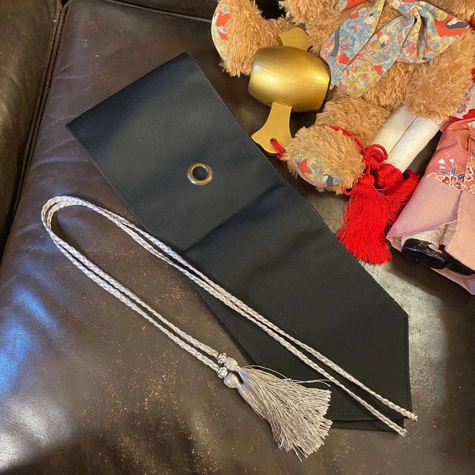 墨黒×モノトーン縦縞 KD-68