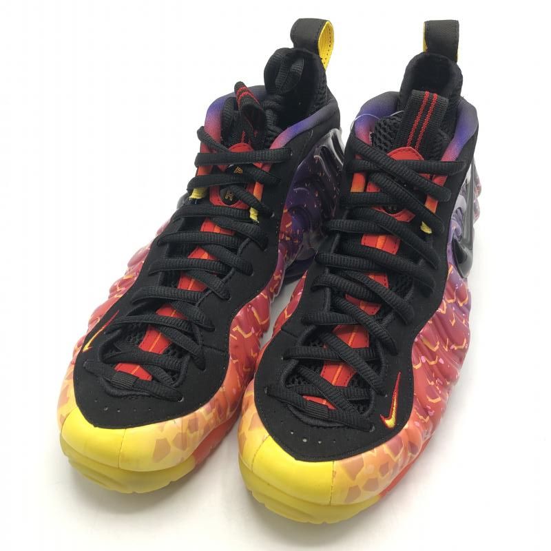 【中古】NIKE Air Foamposite Pro Area 72 Asteroid Fire/Black スニーカー 26.5cm 616750-600 ナイキ[10]