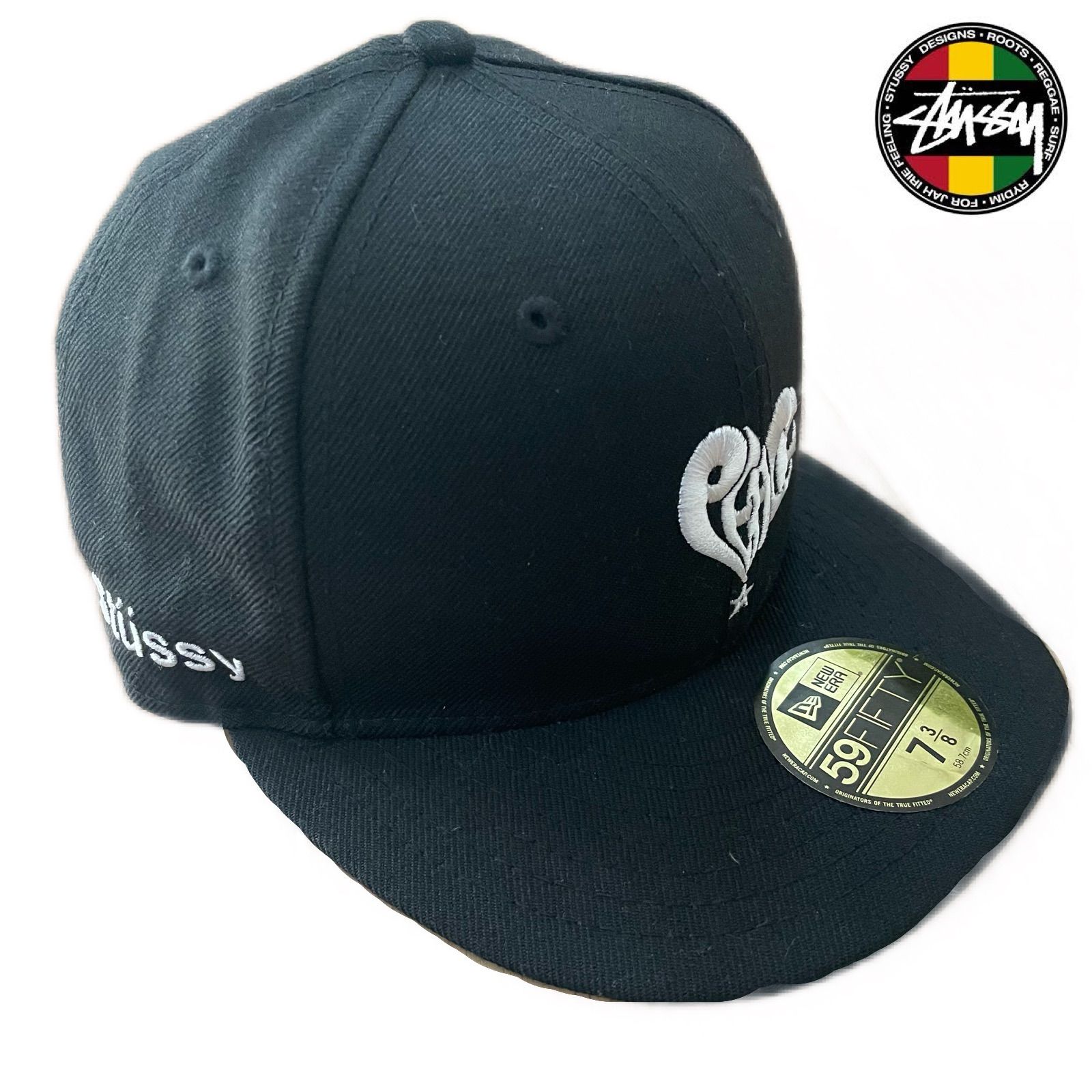 STUSSY PEACE NEW ERA CAP 58.7cm 新品 | www.fleettracktz.com