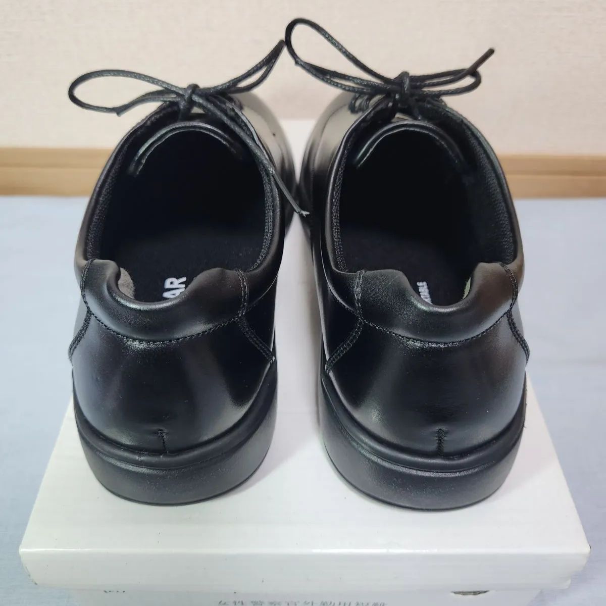 【新品・未使用】短靴　25.0㎝　消防警察 未使用 女性警察官外勤用短靴 女性用 短靴 紐式 ビジネス用