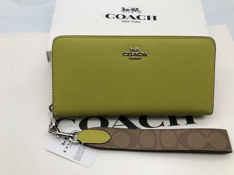 コーチ COACH 長財布 財布 シグネチャー アコーディオンラウンドジップウォレット財布 新品 CK427 e204