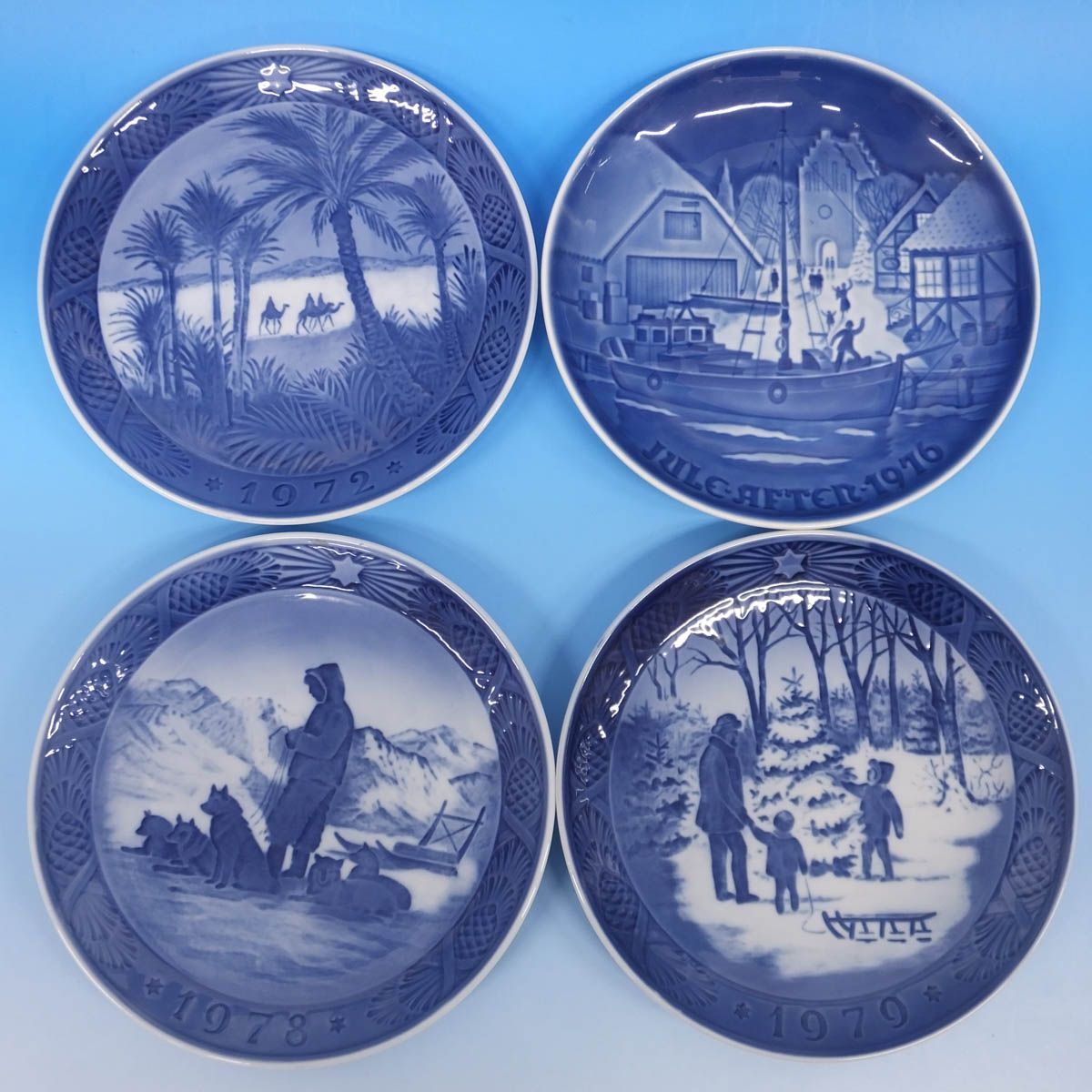 ロイヤル コペンハーゲン イヤープレート10枚 ロイヤルコペンハーゲンイヤープレートまとめ（ビングオーグレン