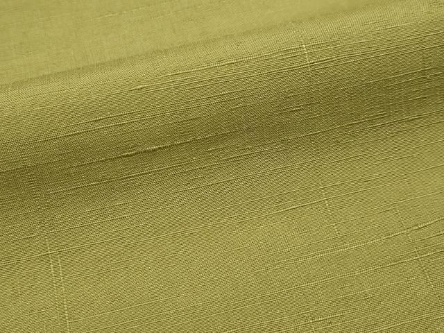 平和屋本店■極上　紬　色無地　鶯色　伊勢丹扱い　逸品　未使用　CYAA1867s5 平和屋本店□極上 紬 色無地 鶯色 伊勢丹扱い 逸品 未使用 CYAA1867s5