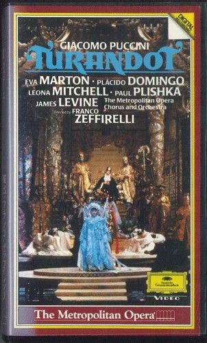 トゥーランドット/ レヴァイン/ VHS Puccini Turandot｜オペラ｜クラシック