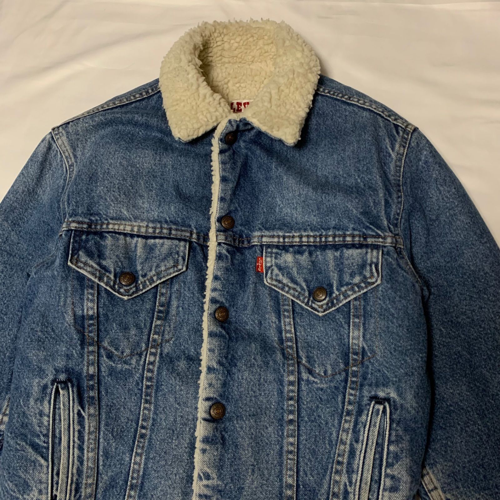 80s Levi's 70608-0217 Boa Denim Jacket リーバイス ボアデニム 