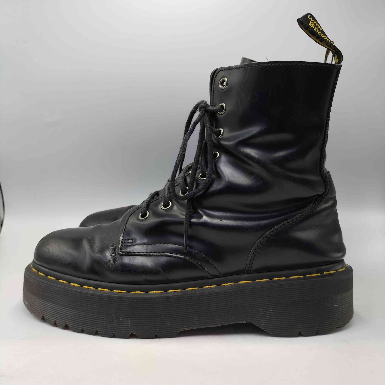 ドクターマーチン Dr.Martens JADON サイドジップ 8ホールブーツ 厚底