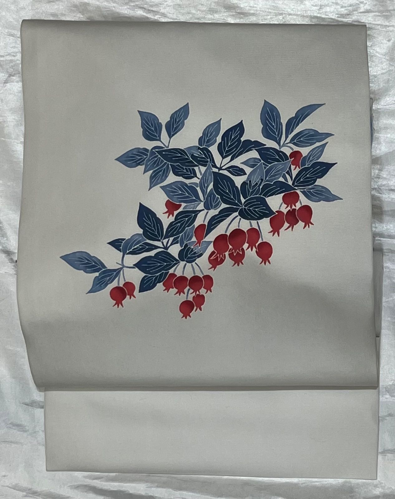 豪華絢爛綺麗美品長さ354cm 梅花正絹名古屋帯 【公式通販】
