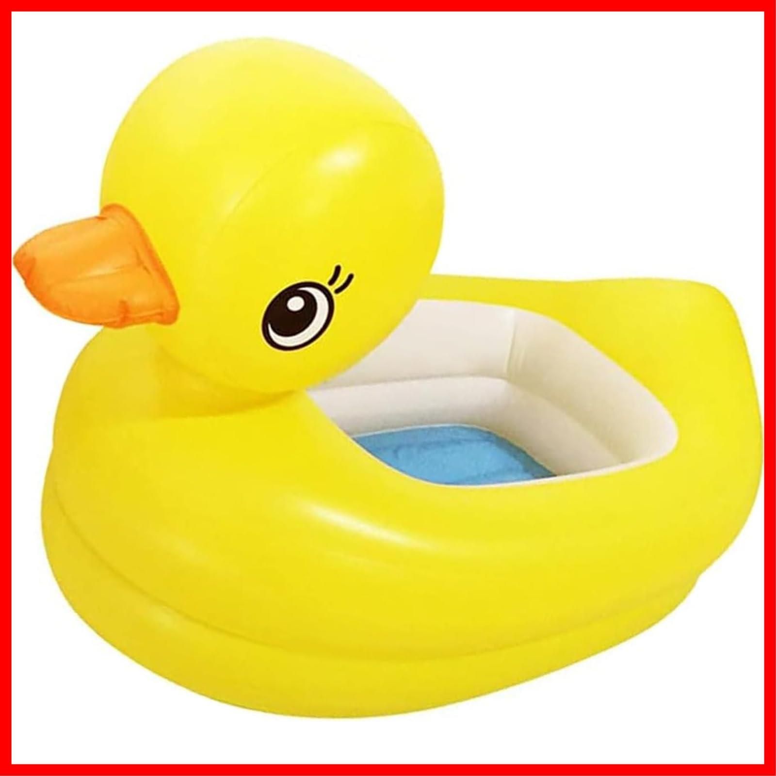 【特価商品】小さな黄色いアヒル90x50x25cm 水遊びプール 収納便利 耐高温 ペットプール 耐摩擦 水遊び 子供用プール 猛暑対策 家庭用 折りたたみ式 屋内用 アウトドア用 プール 大型プール 水