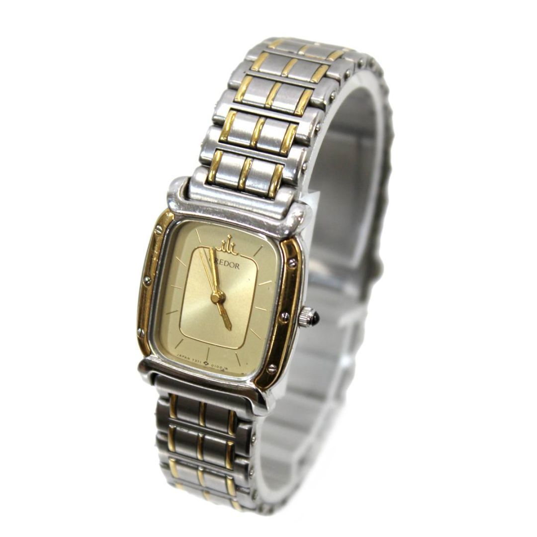 SEIKO/セイコー K18ベゼル クレドール レディース腕時計 7371-5010 SS 