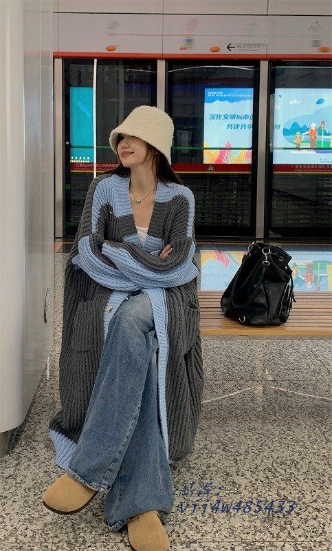 ニットカーディガン韓国ファッ vii4w485433