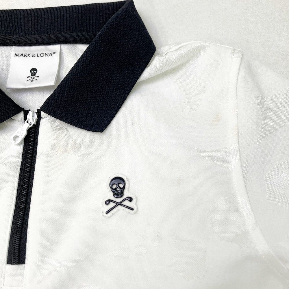MARK&LONA ポロシャツ 36 ホワイト サイズ：36 MARK&LONA マークアンドロナ 2024年 半袖ハーフ