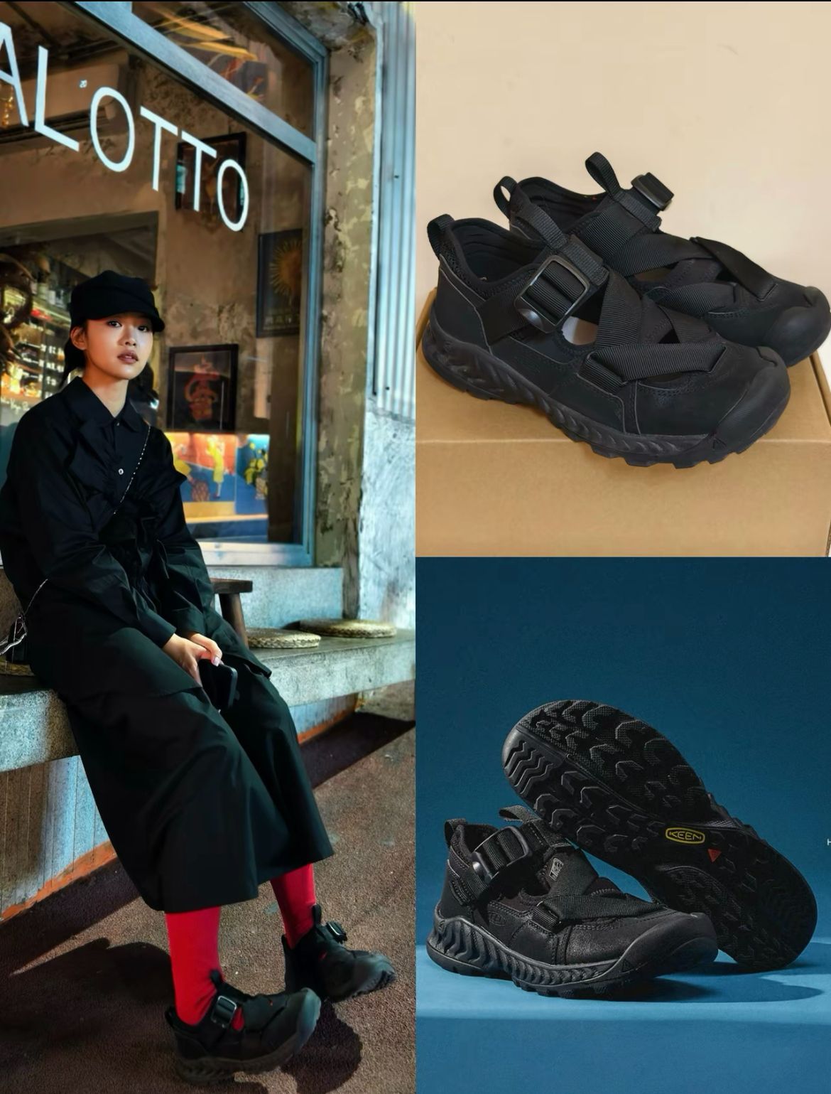 新品未使用　KEEN サンダル 新品未使用 Keen HOODZERRA SANDAL / フッドゼラ サンダル / ALL