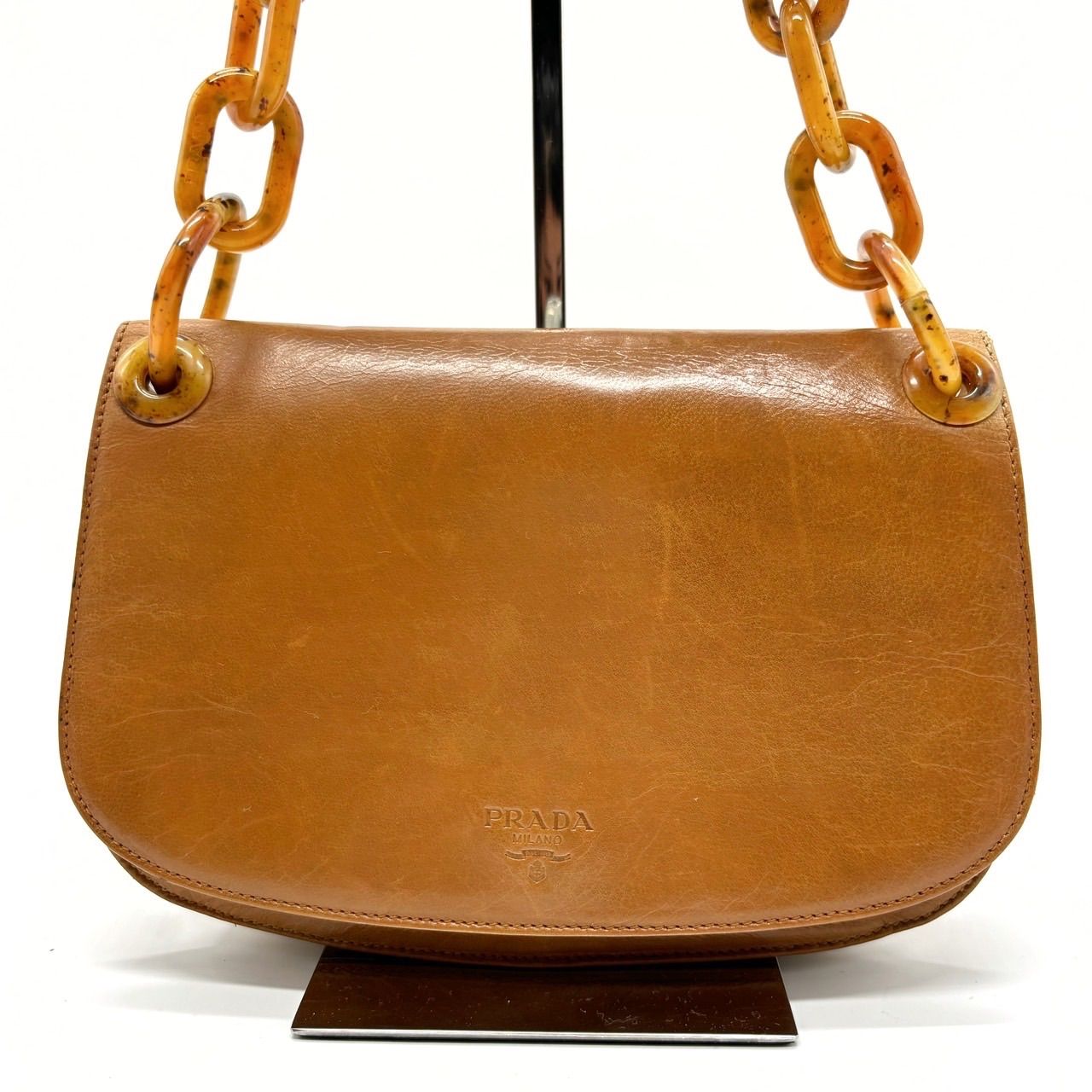 ✨良品✨ PRADA プラダ ショルダーバッグ トートバッグ フラップ  