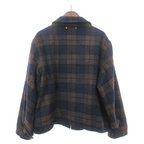 アナクロノーム anachronorm CPO JACKET ジャケット チェック ジップ