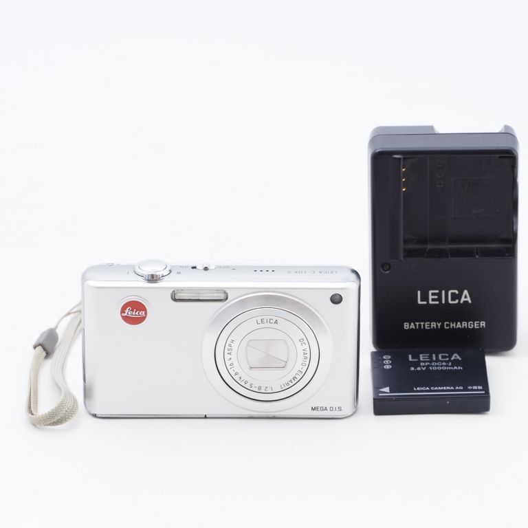 超美品 Leica C-LUX2 iphone転送/SD16GB/画面フィルム - silvarossol.com