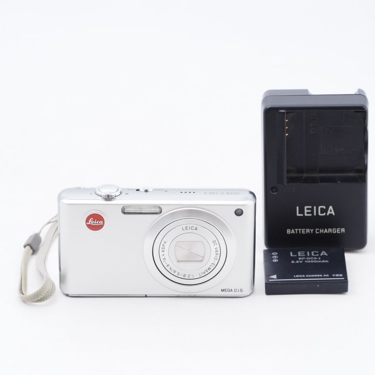 純正【希少】LEICA  C-LUX2   BLACK  ライカ　動作確認済み　美品