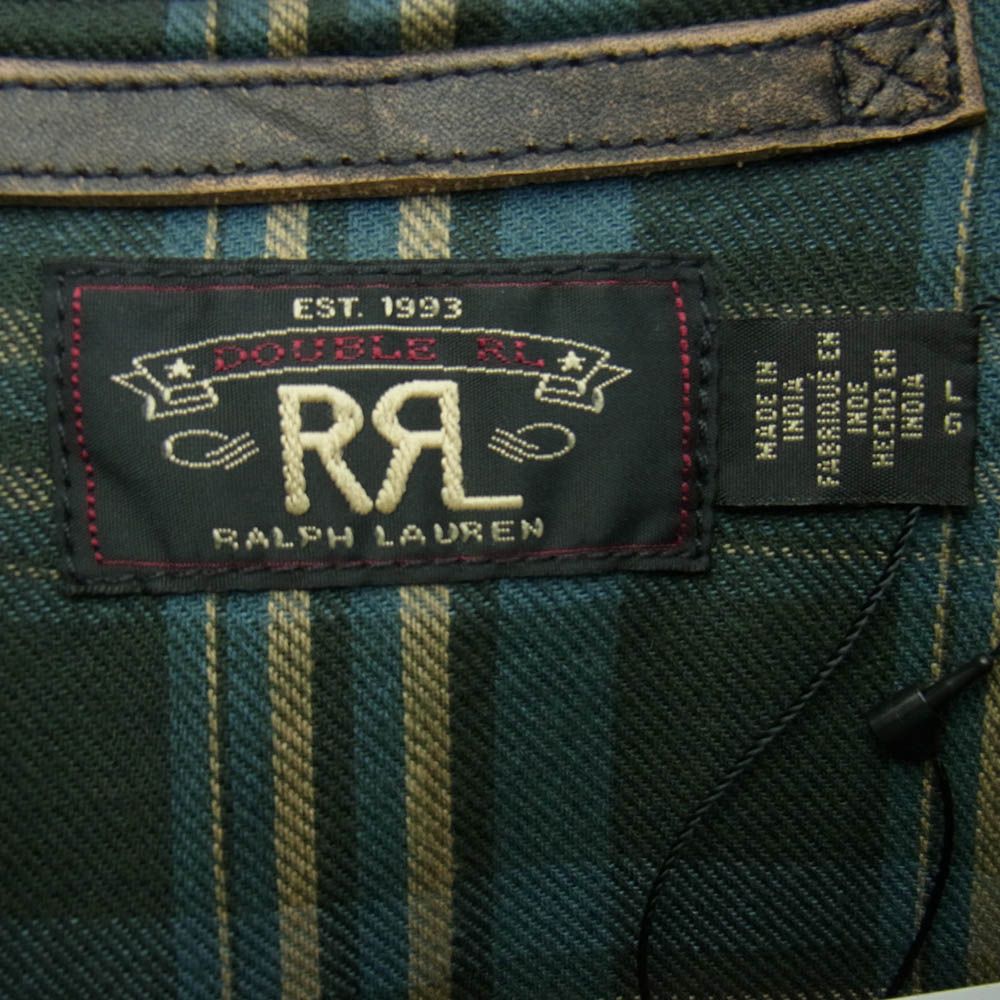 DOUBLE RL & CO. ダブルアールエル チェック柄ブランケット DOUBLE RL & CO. ダブルアールエル チェック柄ブランケット