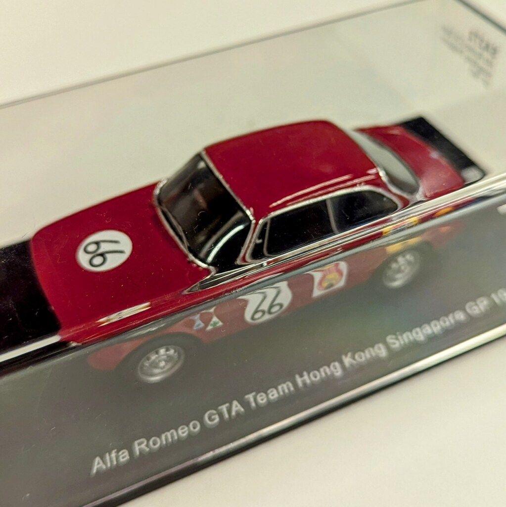 Spark model 1/43 Alfa Romeo GTA No.66 Team Hong Kong Spark model 1/43 Alfa Romeo GTA No.66 Team Hong Kong