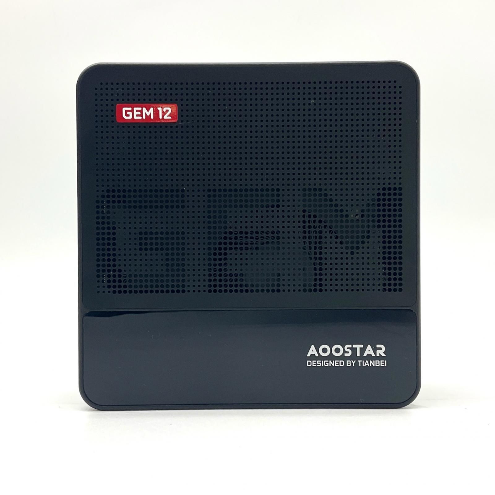【全額返金保証】【最速発送】AOOSTAR MINI PC GEM12 /Ryzen7 8845HS /32GB /1TB /Radeon 780M 【新品同様・最強性能ミニPC】