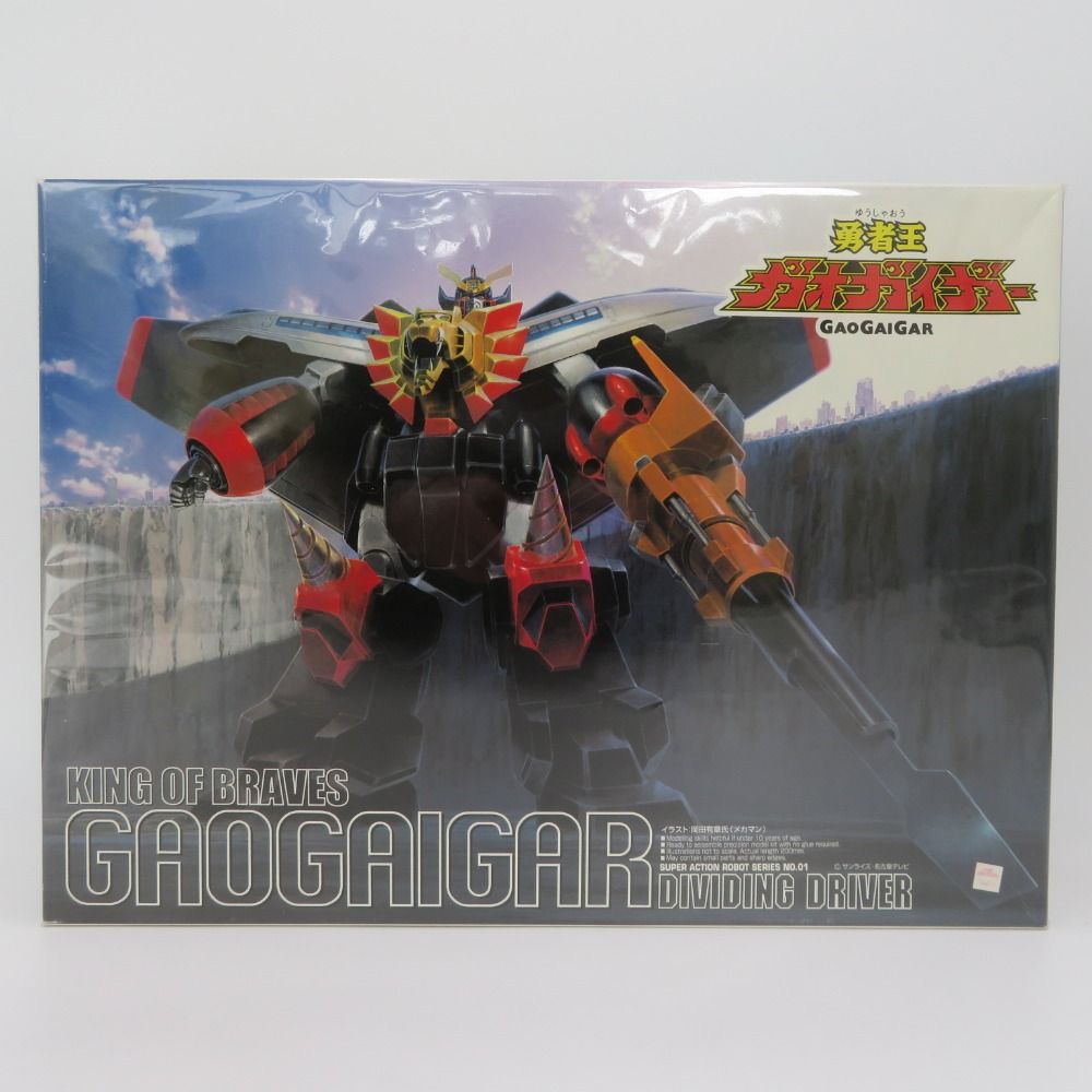 (未使用･未開封品)　アオシマ　プラモデル　01　1/144スケール　スーパーアクションロボットシリーズ　ガオガイガー　ディバイディングドライバー p1m72rm Amazon | アオシマ プラモデル 01 1/144スケール スーパー