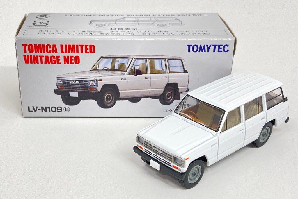 新品未使用トミカリミテッドビンテージネオ　 ニッサンサファリ２台 Amazon | トミーテック (TOMYTEC) トミカリミテッドヴィンテージ
