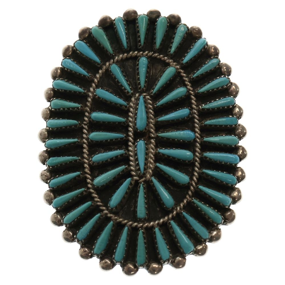 INDIAN JEWELRY (インディアンジュエリー) ズニ族 S.LAHI刻印