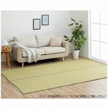 洗える ござ 日本製 ミーサ 江戸間3畳 174×261cm GN 1090740121002