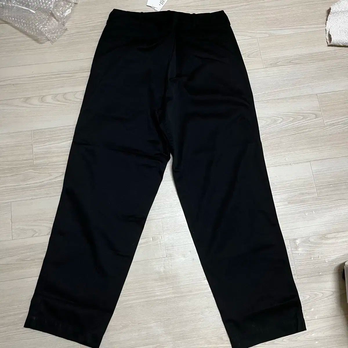 ナナミカ ワイド チノ パンツ 32 Made in Japan 日本製 黒 nanamica Wide Chino Pants Black（ナナミカ ワイド チノ パンツ