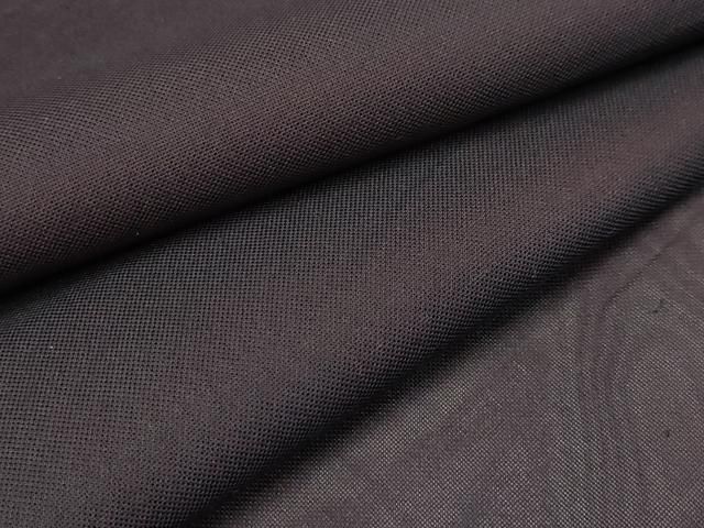 平和屋着物＊夏物 色無地 紗 似せ紫色 正絹 AABA5710sx