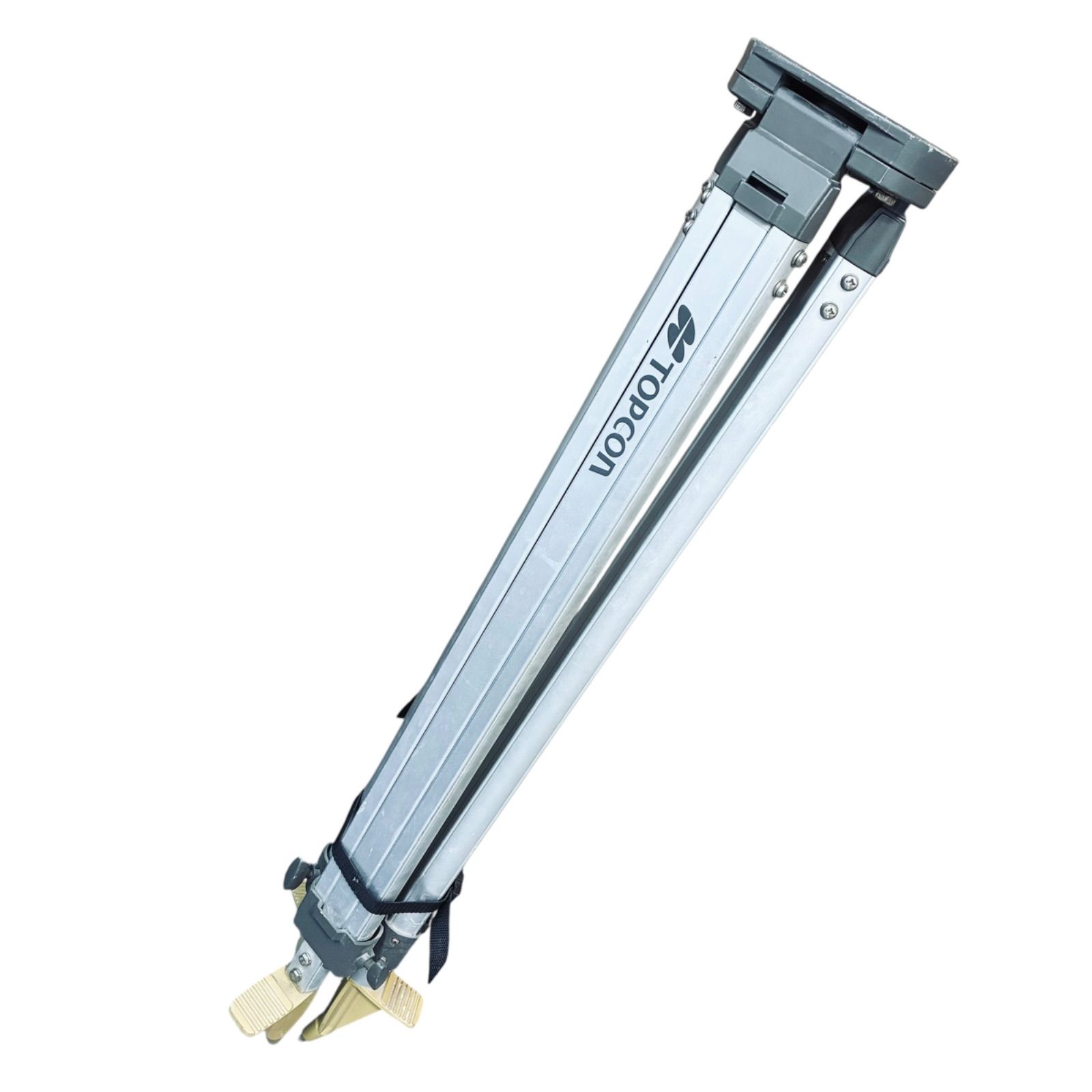 TOPCON TP‑210TC 測量用アルミ三脚 平面頭 クイックロック式 良品 軽量
