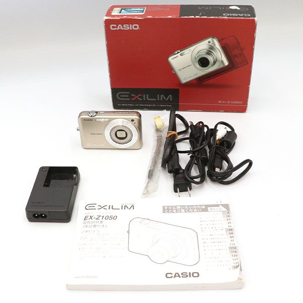 カシオ CASIO EXILE デジタルカメラ EX-Z1050 ゴールド 10.1 MEGA