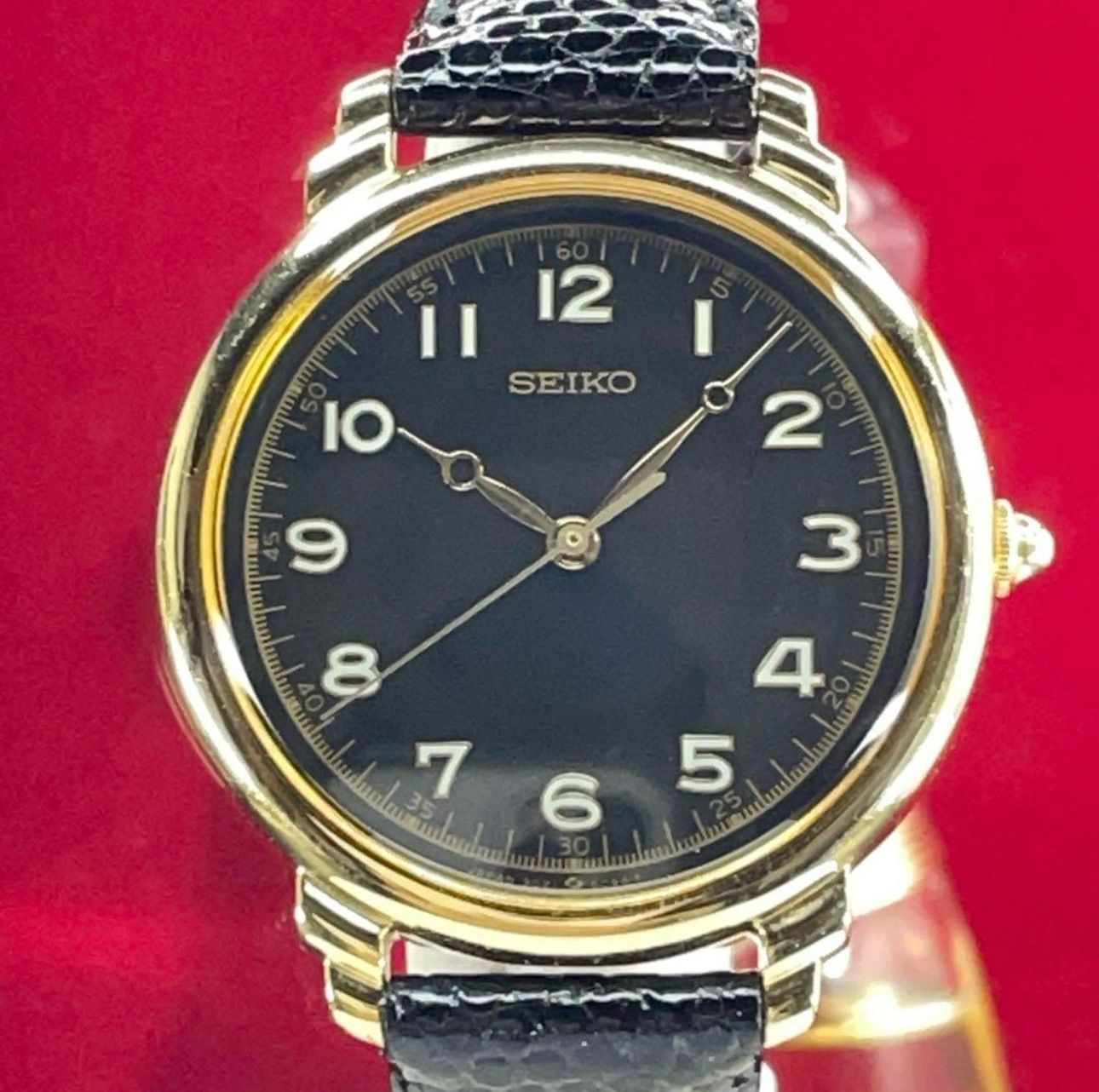 ★海外人気モデル SEIKO 9021-6080 日本製 QZ 電池換済 腕時計 ☆海外人気モデル SEIKO 9021-6080 日本製 QZ 電池換済 腕時計