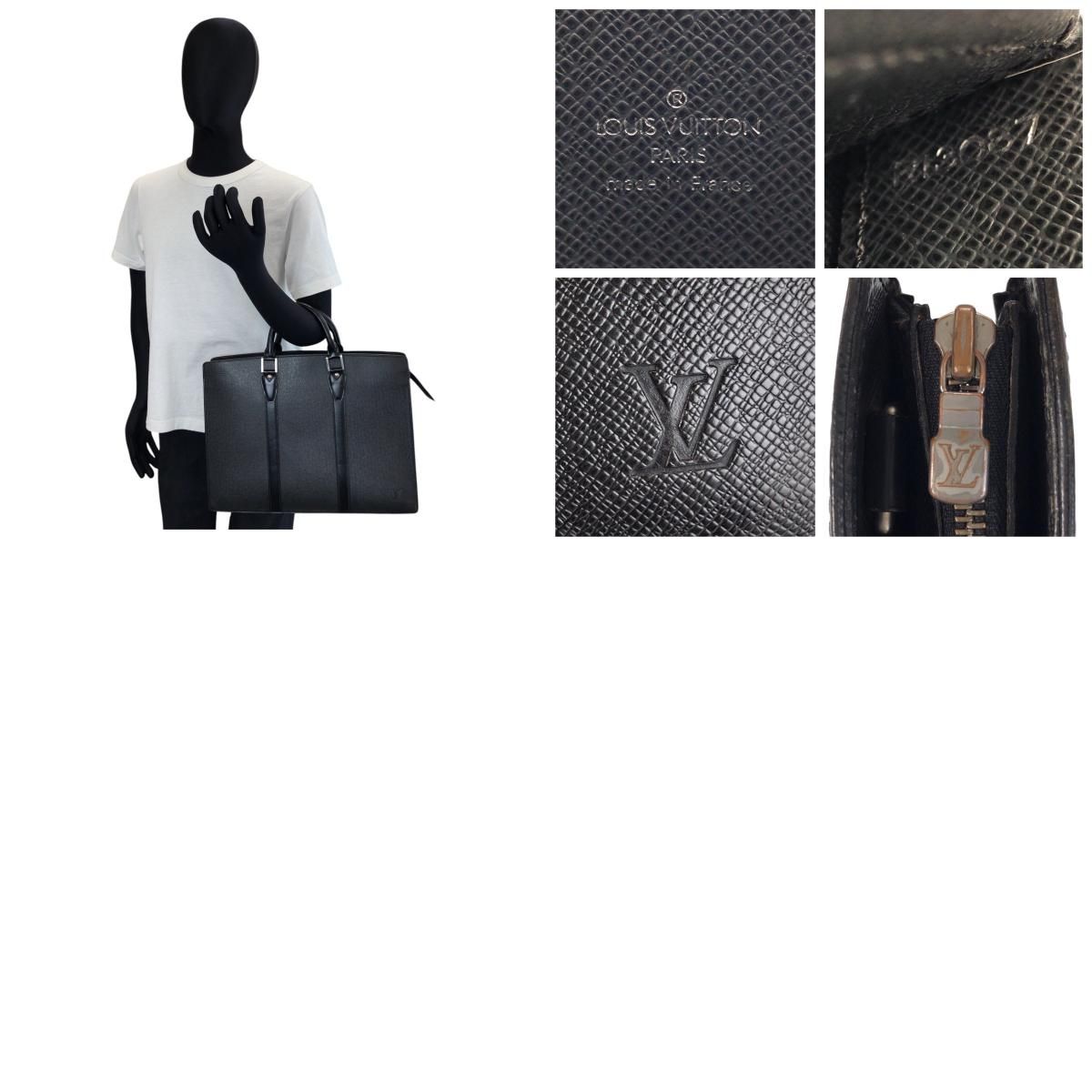 ルイヴィトン タイガ ポルトドキュマン ロザン ビジネスバッグ LOUIS